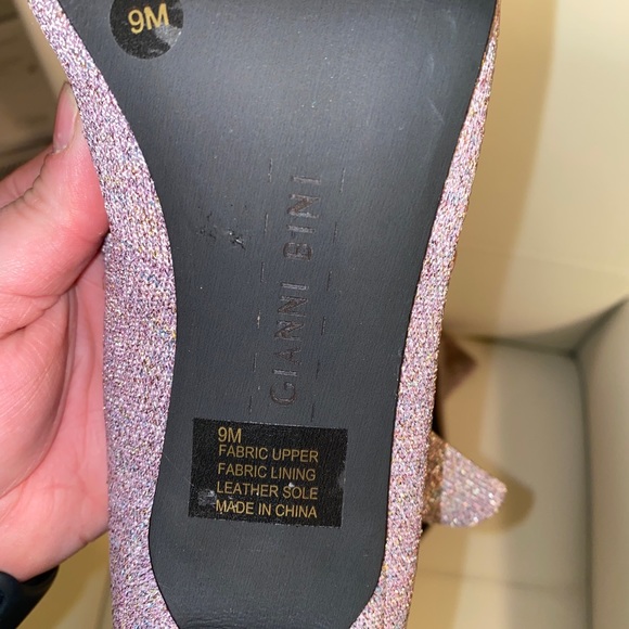 Gianni Bini Sparkle Heel Booties - Picture 5 of 5